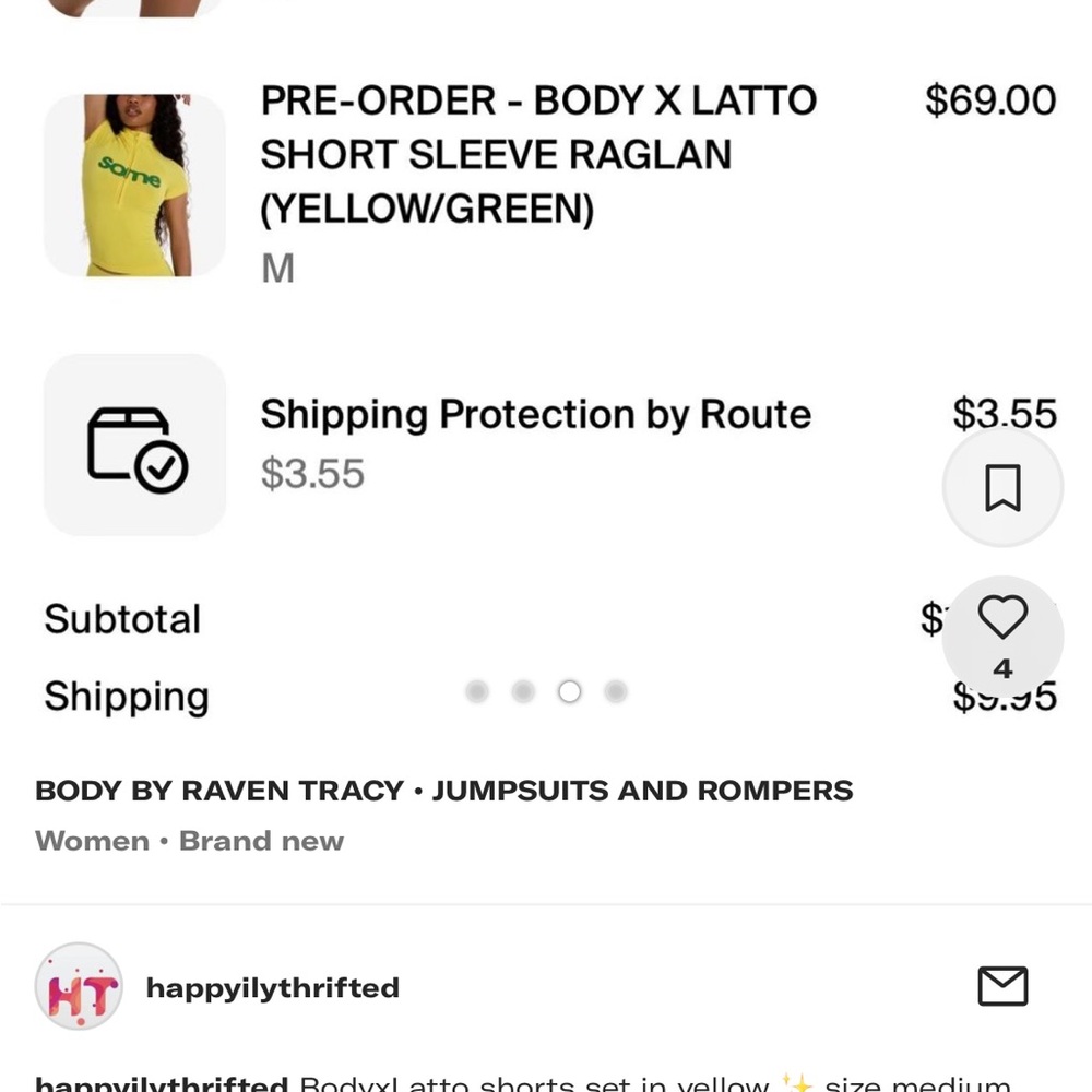 Vibrant Yellow Raglan Tee